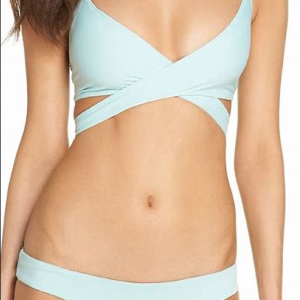 Turquoise Chloe Wrap L-Space Bikini size small
